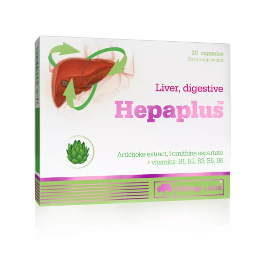 Olimp Labs Hepaplus -  MÁJ & EMÉSZTÉS - Bio és natúr étrendkiegészítők