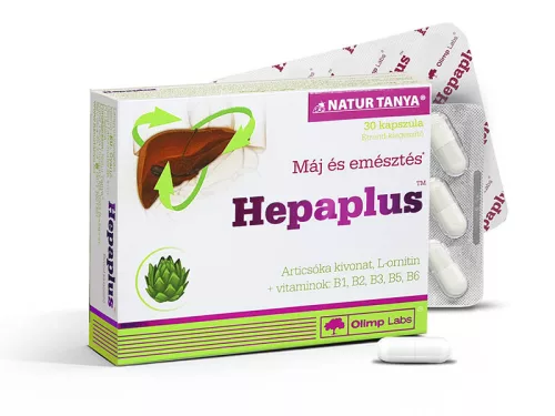 Olimp Labs hepa plus articsóka kivonattal kapszula 30 db - Bio és natúr étrendkiegészítők