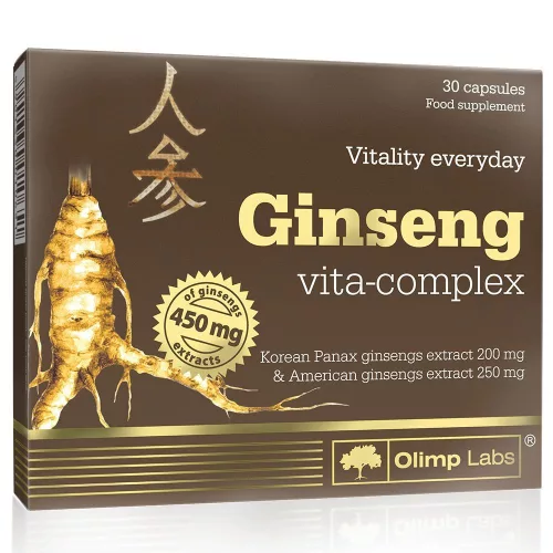 Olimp Labs ginseng vita-complex kapszula 30 db - Bio és natúr étrendkiegészítők