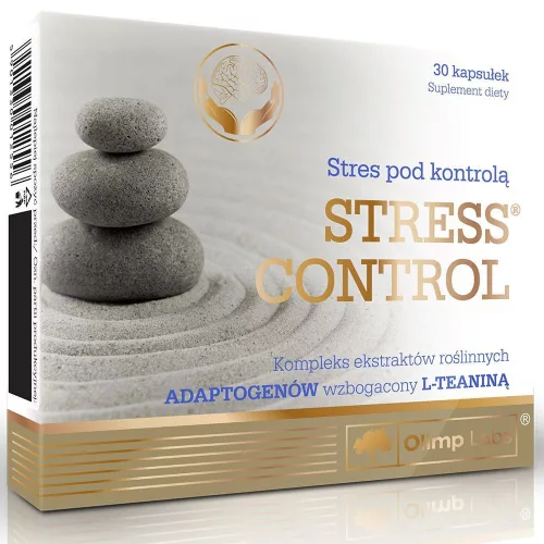 Olimp Labs stress control természetes feszültségoldás kapszula 30 db - Bio és natúr étrendkiegészítők
