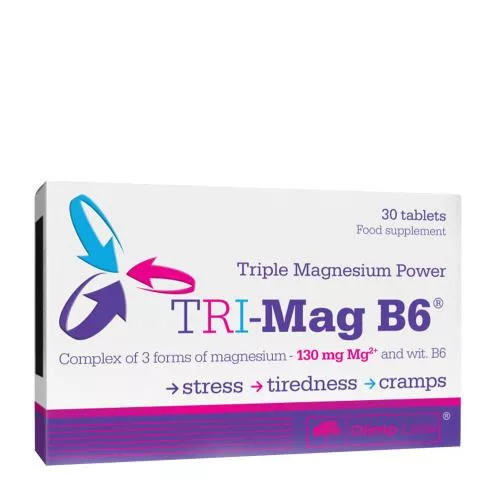 Olimp labs tri-mag b6 kapszula 30 db - Bio és natúr étrendkiegészítők