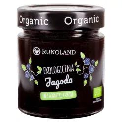 RUNOLAND BIO FEKETEÁFONYA DZSEM 200 g - Bio és natúr élelmiszerek