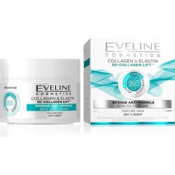 Eveline 3d collagen intenzív ránctalanító arckrém 50 ml
