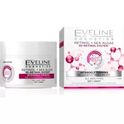 Eveline 3d retinol intenzív feszesítő arckrém 50 ml - Bio és natúr kozmetikumok