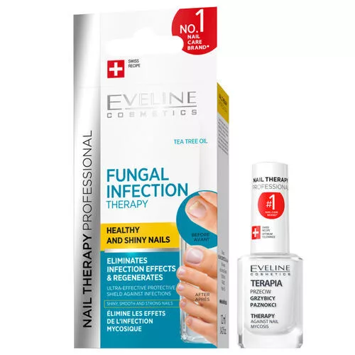 Eveline nail therapy körömgomba elleni körömecsetelő 12 ml - 