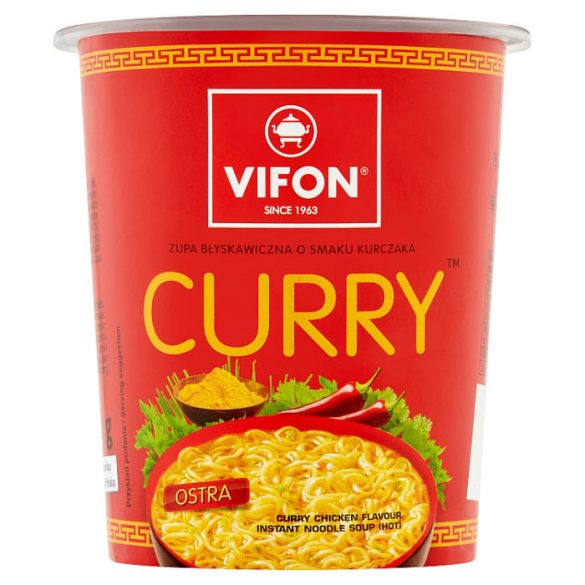 VIFON INSTANT LEVES POHÁR CUR.CSIRKE 60G