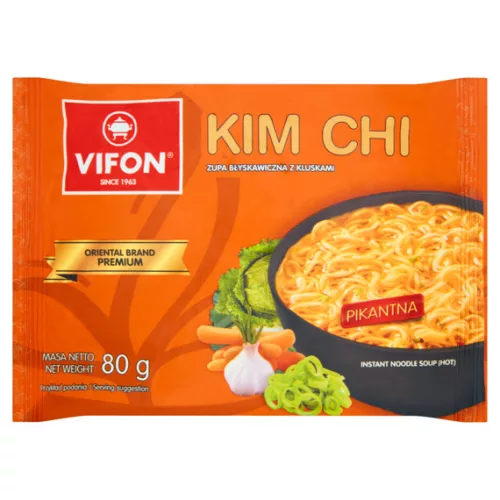VIFON KIMCHI INSTANT TÉSZTÁS LEVES - Bio és natúr élelmiszerek