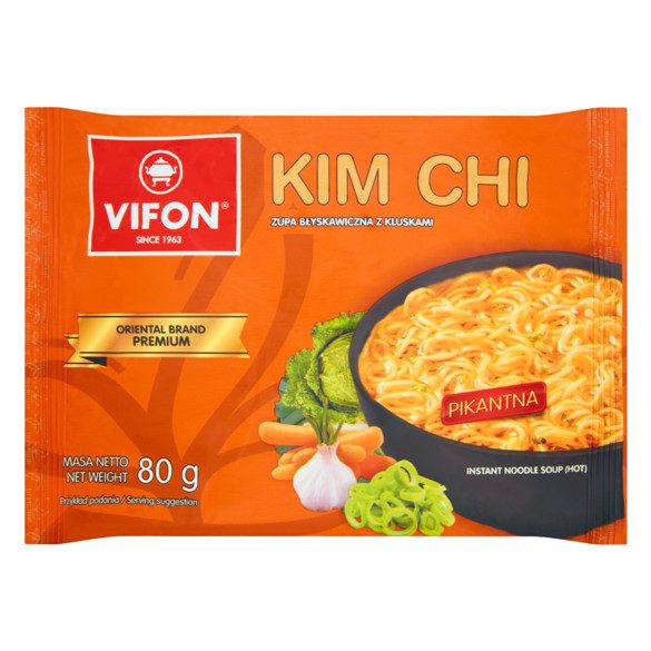 VIFON KIMCHI INSTANT TÉSZTÁS LEVES