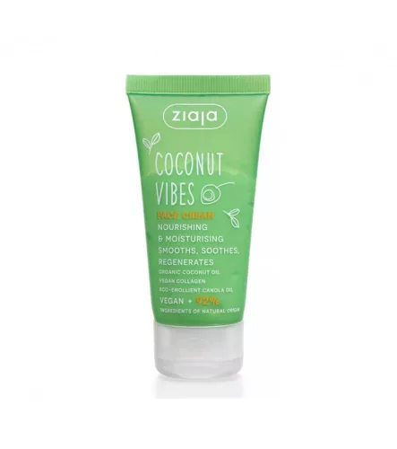 Ziaja coconut vibes arckrém 50 ml - 