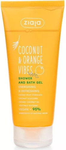 Ziaja coconut and orange vibes tusfürdő gél 200 ml - 