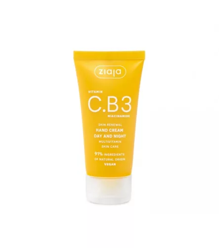 Ziaja c.b3 vitamin niacinamid kézkrém 50 ml