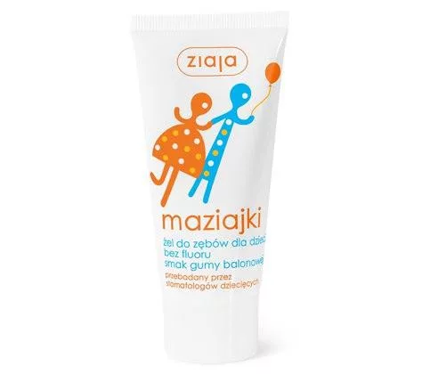 Ziaja gyermek fogkrém rágógumi ízesítéssel 50 ml - Bio és natúr kozmetikumok