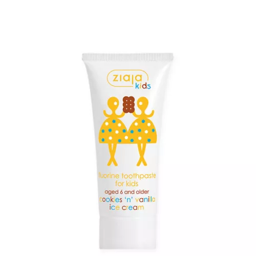 Ziaja gyermek fogkrém süti-vaníliafagyi 50 ml - Bio és natúr kozmetikumok