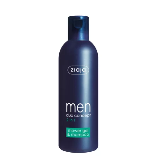 Ziaja men tusfürdő és sampon 2in1 300 ml - Bio és natúr kozmetikumok