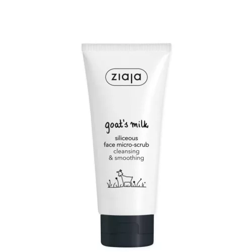 Ziaja kecsketejes mikro-arcradír természetes kovafölddel 75 ml - Bio és natúr kozmetikumok