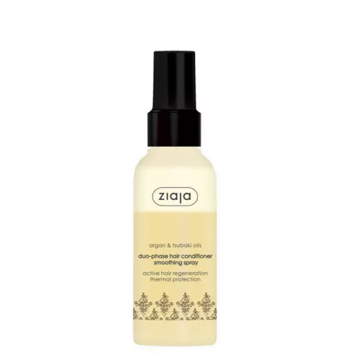 Ziaja argán és tsubaki olaj kétfázisú hajkondíconáló spray 125 ml - Bio és natúr kozmetikumok