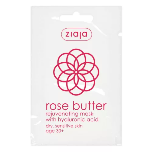 Ziaja rózsavaj arcmaszk 7 ml - Bio és natúr kozmetikumok