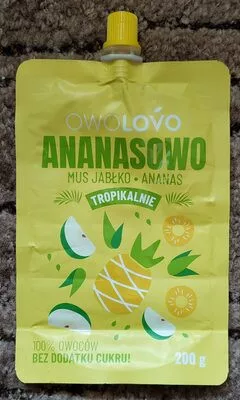 Owolovo gyümölcspüré alma-ananász 200 g - 