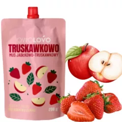 Owolovo gyümölcspüré alma-málna 200 g - 