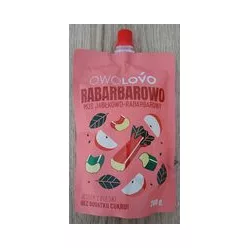 Owolovo gyümölcspüré alma-rebarbara 200 g - 
