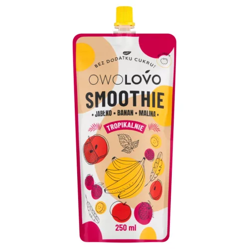 Owolovo smoothie alma-banán-málna 250ml
