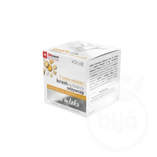 Bio technology kecsketejes+7 bőrtápláló olaj+argán olajos bőrregeneráló arckrém 50 ml - Bio és natúr kozmetikumok