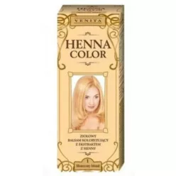 Henna Color szinező hajbalzsam nr 1 napszőke 75 ml - Bio és natúr kozmetikumok