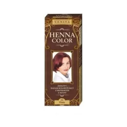 Henna Color szinező hajbalzsam nr 12 meggyvörös 75 ml - Bio és natúr kozmetikumok