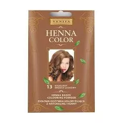 Henna Color szinező hajbalzsam nr 13 mogyoróbarna 75 ml - Bio és natúr kozmetikumok