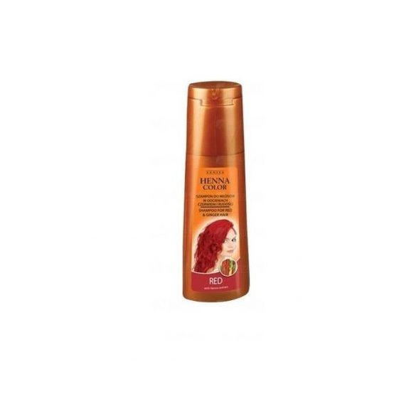 Henna Color hajsampon piros és vörös árnyalatú hajra 250 ml