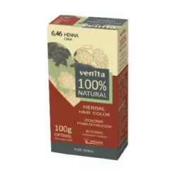Venita 100% natural gyógynövényes hajfesték 6.46 henna 100 g - Bio és natúr kozmetikumok