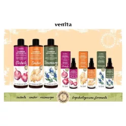 Venita trichológiás hajgyógyászati sampon hagyma kivonattal zsíros és hajhullásra hajlamos hajra 300 ml - Bio és natúr kozmetikumok