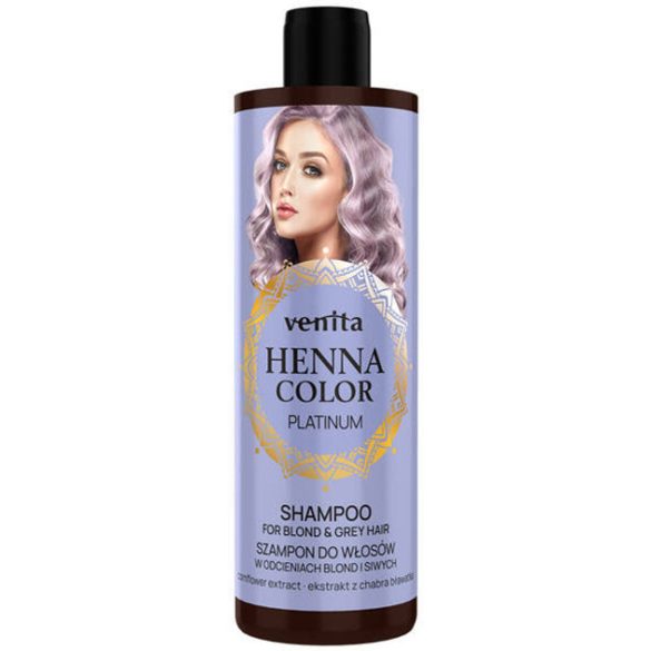 Henna Color hajsampon szőke és ősz árnyalatú hajra 250 ml