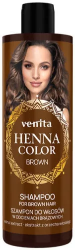Henna Color hajsampon barna és piros árnyalatú hajra 250 ml - Bio és natúr kozmetikumok