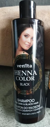 Henna Color hajsampon fekete árnyalatú hajra 250 ml - Bio és natúr kozmetikumok
