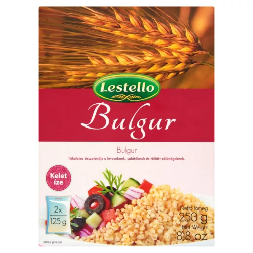 Lestello bulgur 2x125 g 250 g - Bio és natúr élelmiszerek