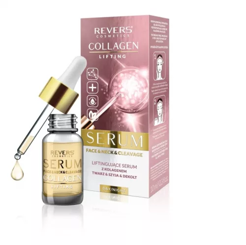 Revers intenzív bőrfeszesítő és lifting arcszérum kollagénnel 10 ml - Bio és natúr kozmetikumok