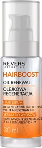 Revers hairboost regeneráló hajvégápoló olaj száraz töredezett hajra abesszin olajjal 30 ml – Egyéb hajápoló