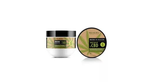 Revers cbd kendermag olajos vegán hajpakolás regeneráló 250 ml - Bio és natúr kozmetikumok