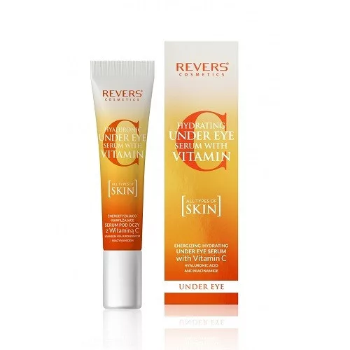 Revers c+ energetizáló hidratáló szemráncszérum c-vitaminnal, hiarulonsavval és niacinamiddal 15 ml