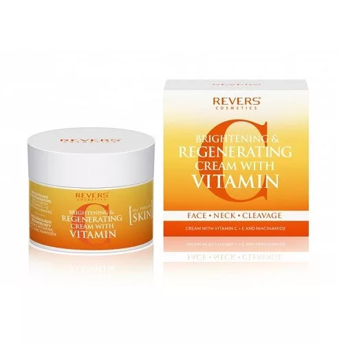 Revers regeneráló c+ bőrvilágosító regeneráló hatású arckrém c-vitaminnal 50 ml