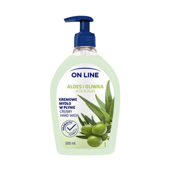 On Line folyékony krémszappan aloe vera és olíva 500 ml