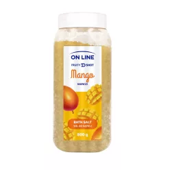 On Line fürdősó fruity shot mangó 800 g - 