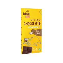 Fudgio Kókuszos csokoládé bio 80g - 