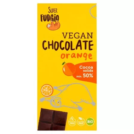 Fudgio Narancsos csokoládé bio  80g - 