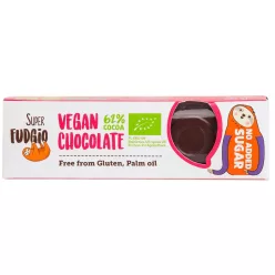 Fudgio Csokoládé Vegán+rizstej cukorment. bio 40g - 