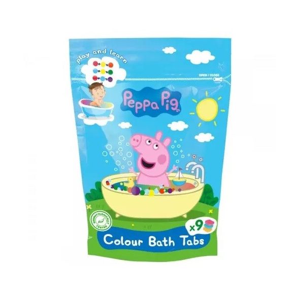 PEPPA MALAC VÍZSZÍNEZŐ TABLETTA 9DB
