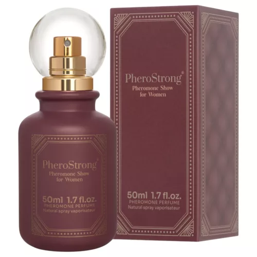 PheroStrong Show- feromon parfüm nőknek (50ml) - Bio és natúr intim termékek