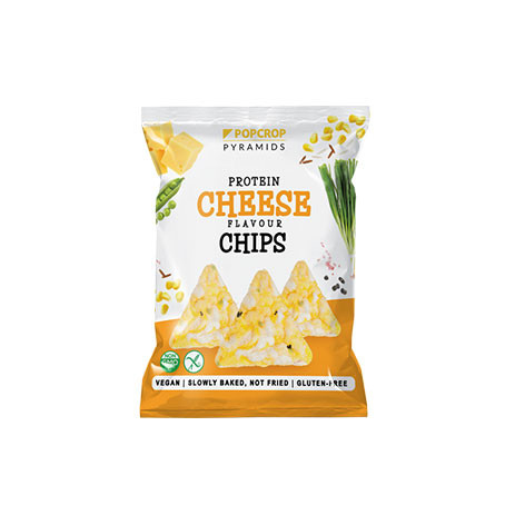 Popcrop protein piramis snack sajtos-hagymás 60 g - Bio és natúr élelmiszerek