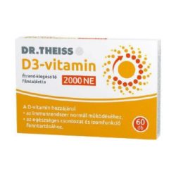   Dr.Theiss d3-vitamin étrend-kiegészítő filmtabletta 2000ne 60 db